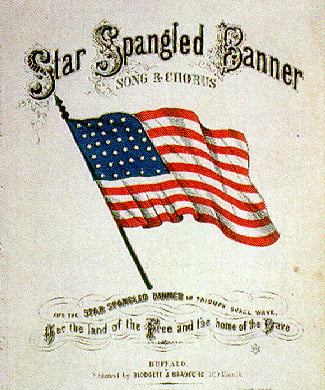 Francis Scott Key - Defence of Fort M'Henry (Star Spangled Banner) Lyrics